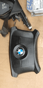 Konsola AIRBAG pasy poduszki sensor BMW 3 E46 komplet 8