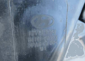 Pas przedni przód wzmocnienie czołowe hyundai santa fe 3 iii 2012-2015 rok 8