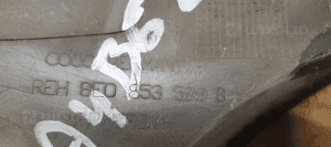 Listwa progowa osłona progu lewy tył Audi A4 B6 8E0853579B 6