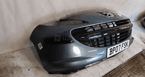 Zderzak przód przedni peugeot 207 ezq zielony szary 4