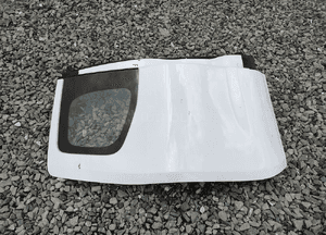 Drzwi prawe prawy tył tylne szyba nissan navara iv D23 NP300 2015-2022 5