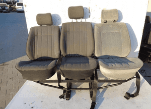 Fotele siedzenia 3 rząd vw transporter T5 1