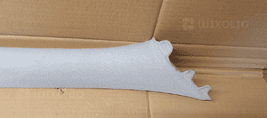 Osłona poszycie słupka prawy przód Mercedes W211 A2116900425 3
