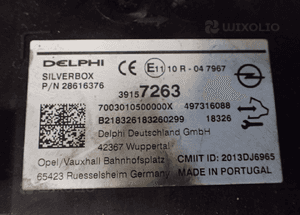 Opel astra k v 2018 moduł radia silverbox radom 3
