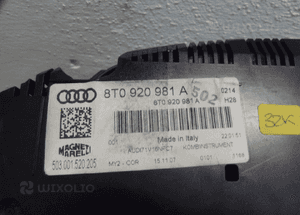 Licznik audi A5 8T 8T0920981A 4