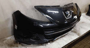 Zderzak przód przedni do peugeot 207 lift exl exld czarny 3