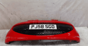 Peugeot 107 C1 zderzak przód przedni kkn czerwony 1