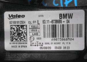 Lampa przednia przód prawa lewa bmw 2 F22 lift 2017-2021 40