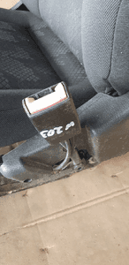 Fotel pasażera prawy Mercedes C-Klasa W203 8