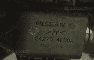 Wiązka instalacji silnika nissan juke  242704ED0A 4