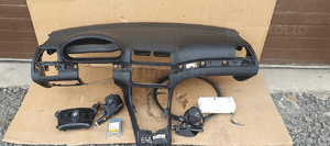 Konsola AIRBAG pasy poduszki sensor BMW 3 E46 komplet 1