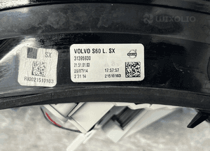 Lampa lewy tył tylna lewa volvo S60 ii w błotnik narożna 31395930 9