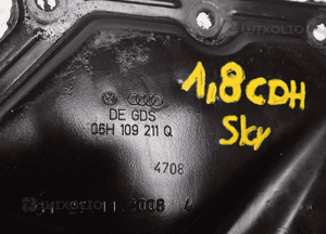 OSŁONA ROZRZĄDU AUDI 1.8 CDH 06H109211Q 4