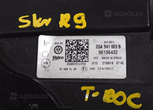 Vw t-roc t roc 17- lampa lewa przód 2GA941005B 4