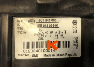 VW POLO LIFT 6C LAMPA LEWA 14- 5