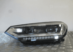 Lampa przód przednia lewa vw touran ii 2 full led 2015- 3