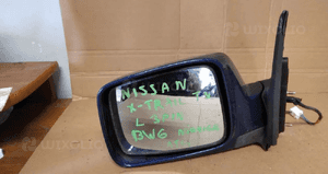 Lusterko lewe 3 pin nissan x-trail T30 BW6 niebieski 2