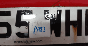 Zderzak przód przedni opel corsa c lift fl czerwony Y547 2