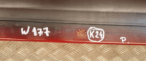 Mercedes W177 listwa progowa próg prawa A1776908700 15