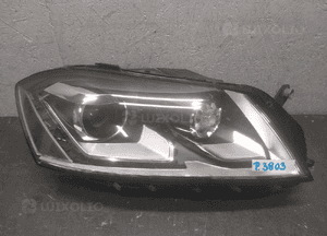 Lampa przód prawa vw passat B7 xenon skrętny led 3AB941034 1