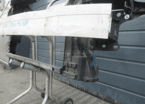 Pas wzmocnienie czołowe belka przednia przód audi A3 8P0 8P0805594A 8P0807113B 2005-2008 13