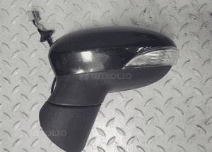 LUSTERKO lewe kierowcy składane 8 pin Ford Fiesta Mk7 VII 09- czarne D9 EU 1