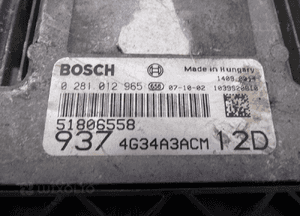 KOMPUTER STEROWNIK ALFA ROMEO 147 1.9 M-JET 51806558 0281012965 2