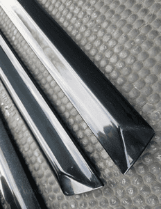 Listwa Listwy Drzwi S-Line Dolne Komplet Czarne LZ9Y Audi A4 B6 B7 Oryginalne 18