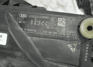 Audi Q3 83A full led cała lampa przednia lewa 11