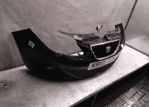 Zderzak przód przedni seat ibiza 4 iv czarny kod lakieru LC9Z 3