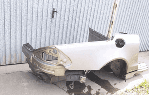 Błotnik prawy cwiartka mercedes sl R230 kolor 723 3