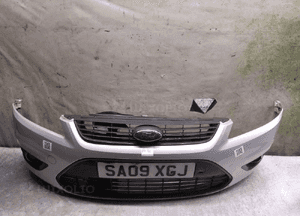 Zderzak przód przedni ford focus MK.2 2 ii 03 srebrny lift fl halogeny 1
