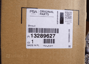 Obudowa wentylatora opel astra j 13289627 nowy oryginał 5