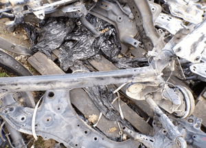 FIAT 500 FORD KA BELKA TYLNA OŚ ABS IMPORT WŁOCHY 2