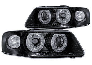 Lampy Reflektory AUDI A3 OD 2000 DO 2003 Roku RINGI DEPO NOWE 2