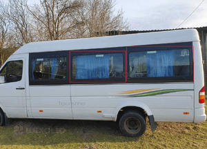 Szyba Karoseryjna Boczna Bok Lewa Uszczelka Mercedes Sprinter VW LT 1