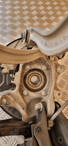 MERCEDES W205 ZWROTNICA WAHACZ PRAWY TYŁ TYLNA A2053572600 A2053521900 12