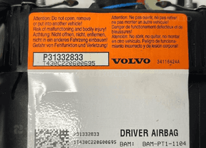 Volvo V70 XC70 poduszka airbag kierowcy 31332820 5