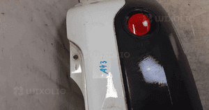 Zderzak tył tylny do ford fiesta MK6 vi lift fl kod kolor N8 biały 4