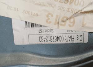 Mechanizm podnośnik szyby prawy tył Fiat Stilo 7