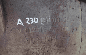 Zderzak przod przedni mercedes kolor 197 sl R230 9