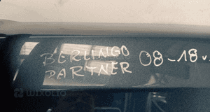 CITROEN BERLINGO II PEUGEOT PARTNER II klapa bagażnika tylna 2008-2018 6