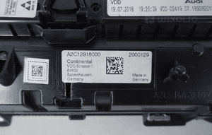 LICZNIK VIRTUAL ZEGARY LCD AUDI A1 82A 82A920710 6