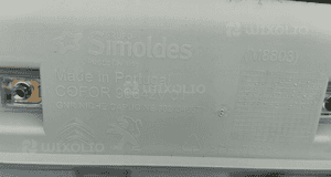Schowek półka lampka podsufitki berlingo partner iv combo e 9824346577 6