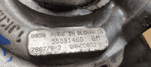 Turbina turbosprężarka turbo Opel Zafira C 2.0 CDTI 55581460 8