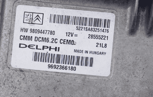 KOMPUTER STEROWNIK SILNIKA 9809447780 PEUGEOT BOXER II 2 LIFT 2.0 HDI 2