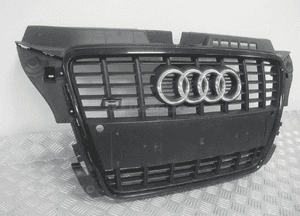 Grill gril atrapa audi A3 S3 lift pdc 8P0853651Q 2008-2013 3