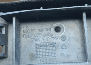 VW Polo 9N ślizg zderzaka przód przedniego prawy lewy 3