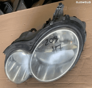 MERCEDES clk 209 lampa przednia przód H7 LIFT lewa lampy przednie RHD 5