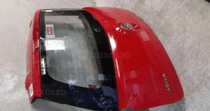 Klapa tył tylna opel agila b Y547 czerwona 4